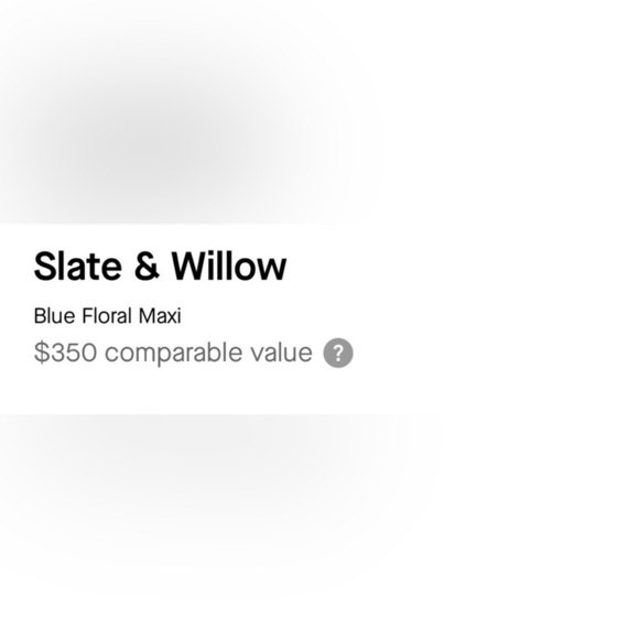 SLATE AND WILLOW🦋SIZE 8🦋BLUE ETHEREAL FLOWING MAXI MIDI CHIFFON DRESS $350 NEW - Picture 9 of 12